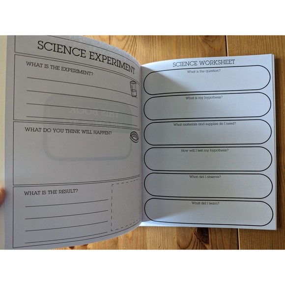 FULL STEAM AHEAD Science Activity Experiment Books 5 Count - Picture 4 of 4